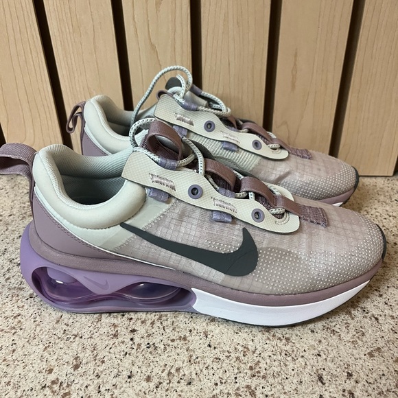 NIKE Air Max 2021 Spruce Aura/Plum Fog/Purple Sustainable Materials size 8.5 - Picture 2 of 12